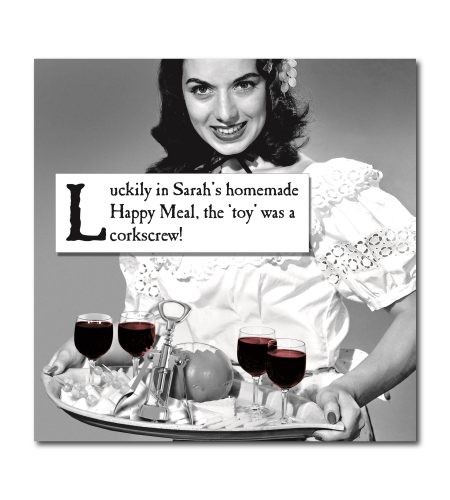 Happy Meal Humour Card