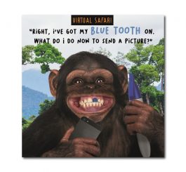 Monkey Humour Card