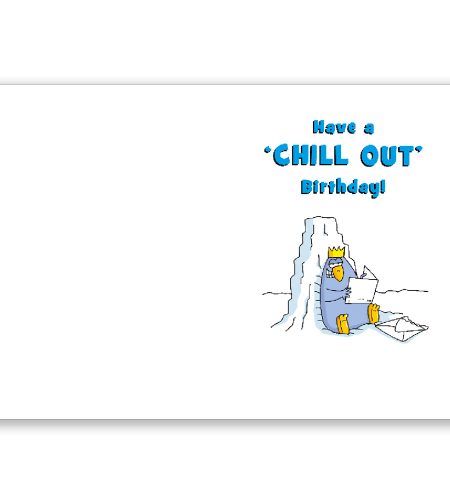 Chill Out Nephew Birthday Card - Image 2