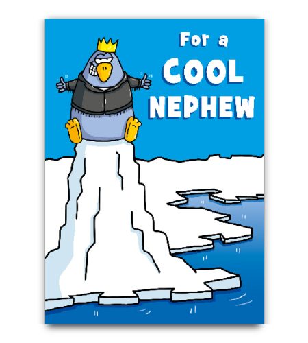 Chill Out Nephew Birthday Card