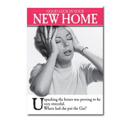 New Home Humour Card