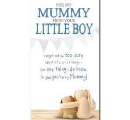 Mummy from Son Birthday Card