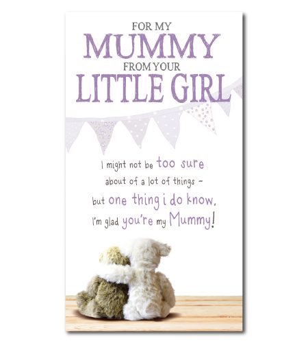 Mummy from Daughter Birthday Card