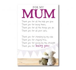 Lovely Mum Birthday Card