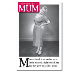 Mum Birthday Humour Card
