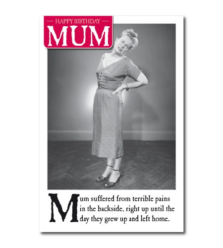 Mum Birthday Humour Card