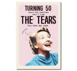 50th Birthday Humour Card