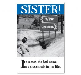 Sister Birthday Humour Card