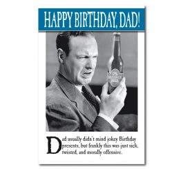 Dad Birthday Humour Card