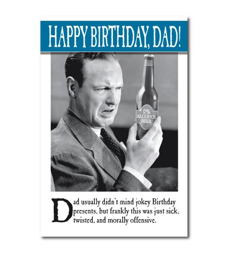 Dad Birthday Humour Card