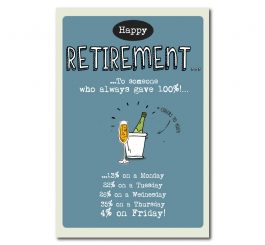 Retirement Humour Card