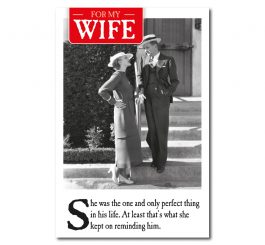 Wife Birthday Humour Card