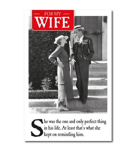 Wife Birthday Humour Card