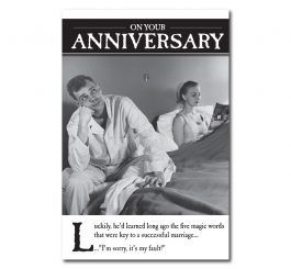Your Anniversary Humour Card