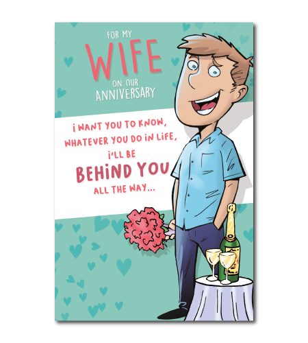 Wife Anniversary Humour Card