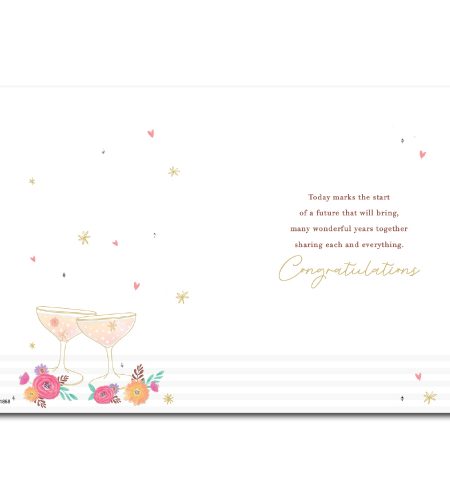 Daughter & Son In Law Wedding Day Card - Image 2