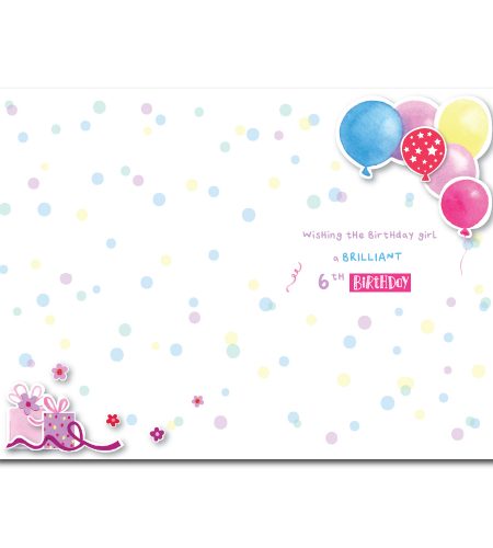 6th Birthday Card - Image 2