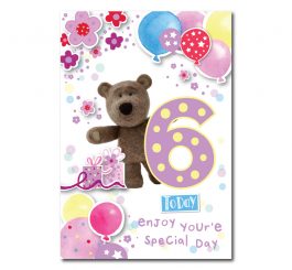 6th Birthday Card