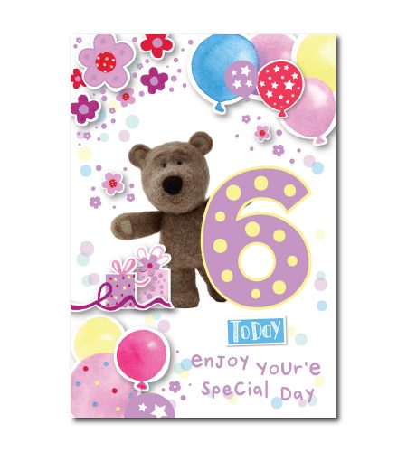 6th Birthday Card