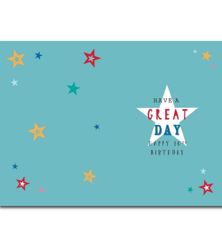 10th Birthday Card - Image 2