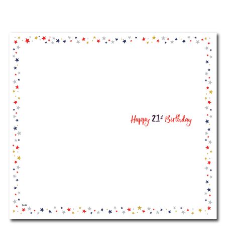 21st Birthday Card - Image 2