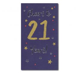 21st Birthday Card