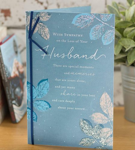 Loss of Husband Sympathy Card - Image 3