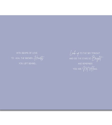 Star In Heaven Sympathy Card - Image 2