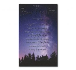 Star In Heaven Sympathy Card