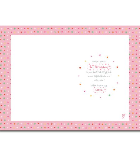 1st Birthday Card - Image 2