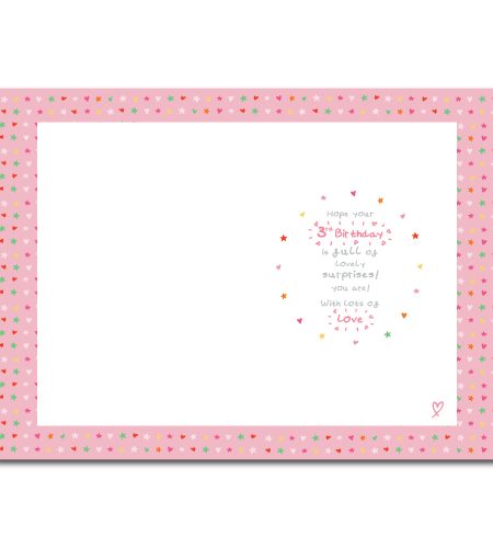 3rd Birthday Card - Image 2
