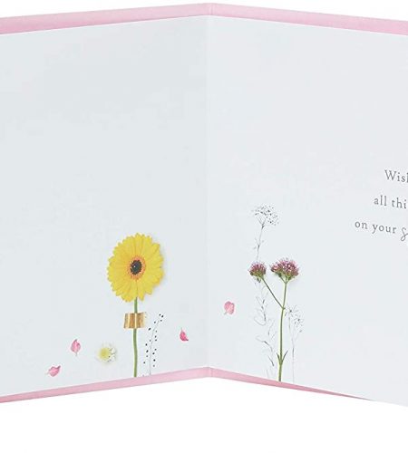 Hello Floral Birthday Card - Image 4