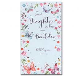 Daughter In Law Birthday Card