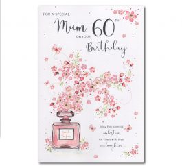 60th Birthday Mum Card