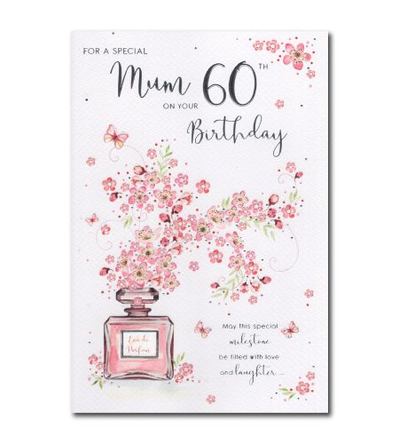 60th Birthday Mum Card
