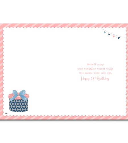 18th Birthday Today Card - Image 2