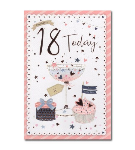 18th Birthday Today Card