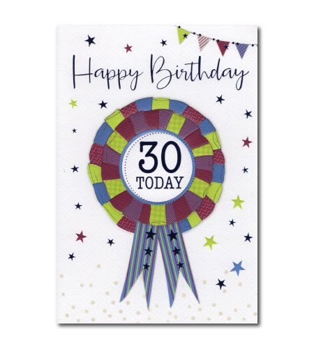 30th Birthday Card