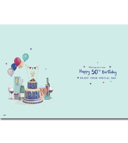 50th Birthday Card - Image 2