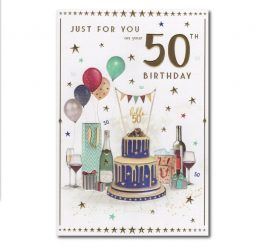 50th Birthday Card