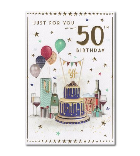 50th Birthday Card