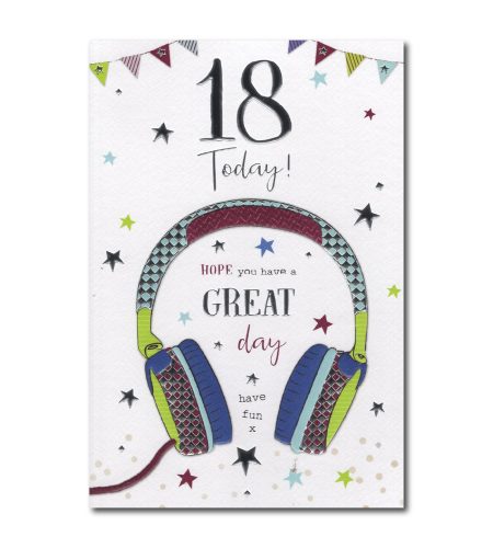 18th Birthday Card