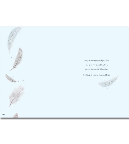Loss of Son Sympathy Card - Image 2