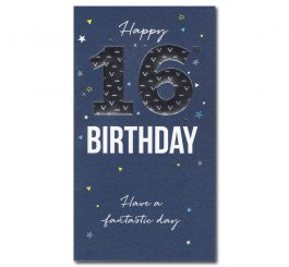 16th Birthday Card