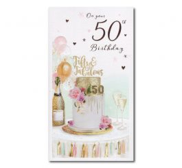50th Birthday Card