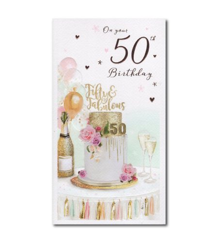 50th Birthday Card