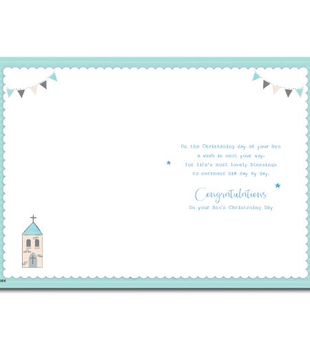 Son's Christening Day Card - Image 2