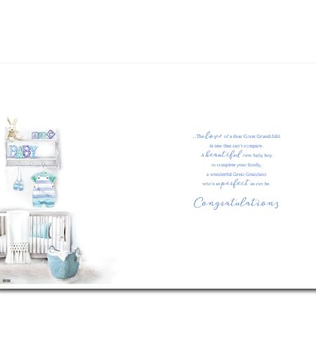 Great Grandson Birth Card - Image 2