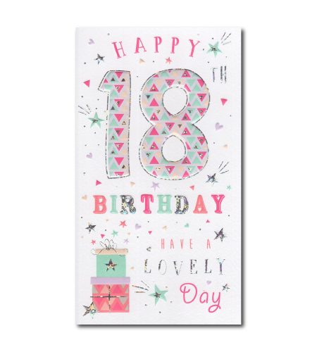18th Birthday Card