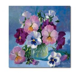 Floral Blank Card